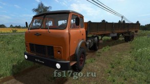 Мод «МАЗ-504 и МАЗ-93801» для Farming Simulator 2017