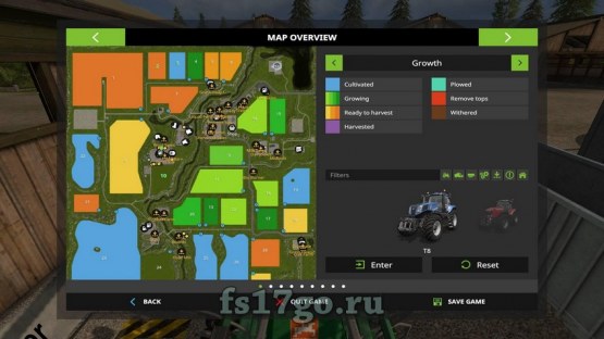 Карта «Sherwood Park Farm V3» для Фермер Симулятор 2017