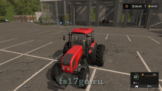 Мод «Беларус МТЗ 1822» для Farming Simulator 2017