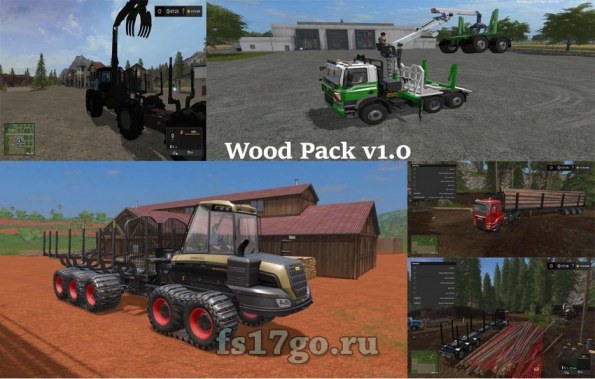 Мод Пак «Wood Pack» для Farming Simulator 2017