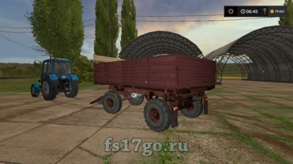 Мод «2ПТС-4 Самопальный» для Farming Simulator 2017