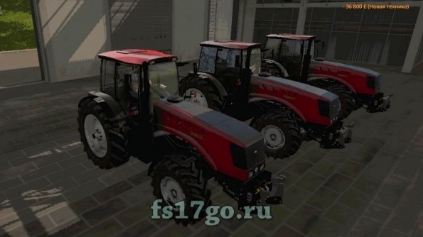 Мод трактора «МТЗ-2822 ДЦ» для Farming Simulator 2017