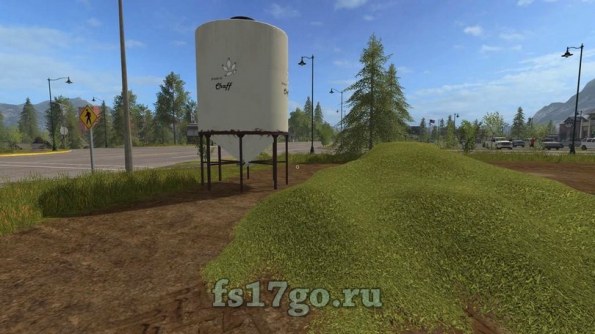 Резервуар с сечкой «Chaff Tank» для Farming Simulator 2017