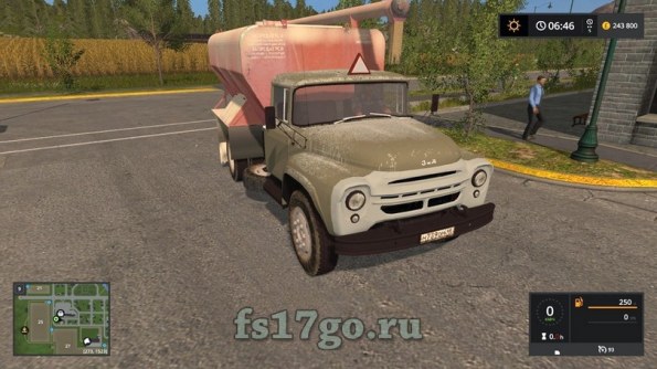 Мод «ЗИЛ-130 ЗСК» для игры Farming Simulator 2017