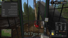 Мод «Woodharvester Tree Info» для Farming Simulator 2017