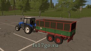 Мод «Bruns Trailer» для Farming Simulator 2017