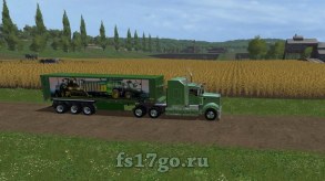 Мод «John Deere Trailer Bulk» для Farming Simulator 2017