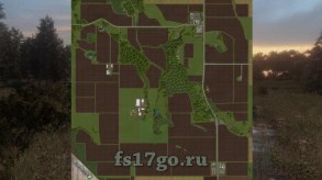 Карта «Lone Oak Farm» для Farming Simulator 2017