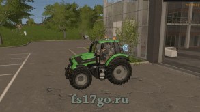 Мод «Deutz Fahr 6TTV» для Farming Simulator 2017