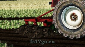 Мод «UNIA-3 furrow plow» для Фарминг Симулятор 2017
