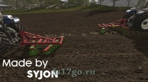 Мод «MarTech P-200 disc harrow» для Farming Simulator 2017