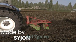 Мод «MarTech P-200 disc harrow» для Farming Simulator 2017