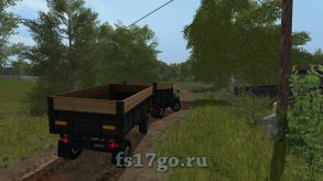 Мод ЗиЛ-130 и прицеп ГКБ v 1.4 для Farming Simulator 2017