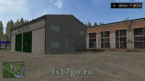 Мод «Пак Гаражей» для игры Farming Simulator 2017