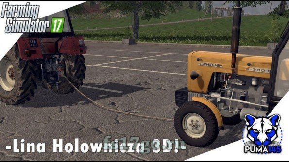 Мод «Буксировочный трос» для Farming Simulator 2017