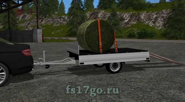 Мод «Humbaur 1-axle trailer» для Farming Simulator 2017