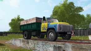 Мод «ГАЗ-53 Yellow cab» для Farming Simulator 2017