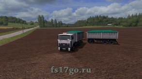 Мод «МАЗ-6303 с прицепом» для Фермер Симулятор 2017