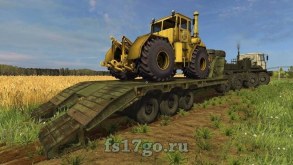 Мод «МЗКТ-7429 и трал» для Farming Simulator 2017