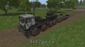Мод «МЗКТ-7429 и трал» для Farming Simulator 2017
