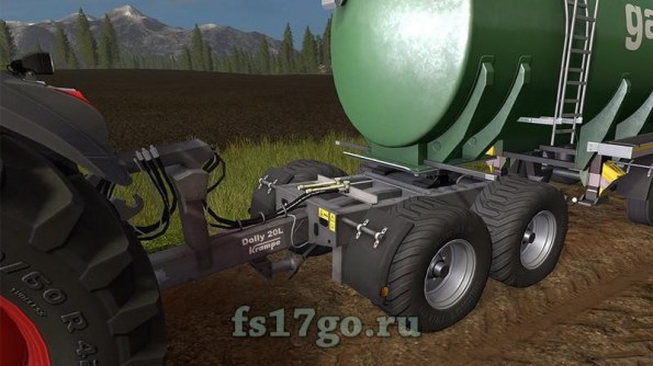 Мод «Krampe Dolly 20L» для Farming Simulator 2017