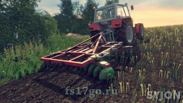 Мод «MarTech P-315 disc harrow» для Farming Simulator 2017