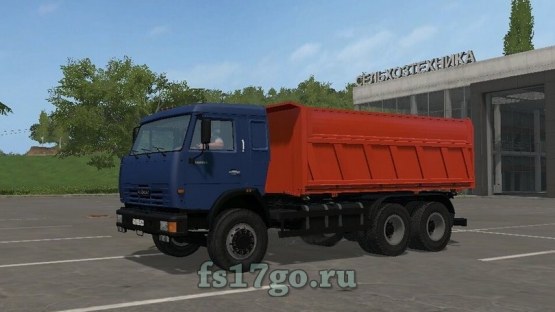 Мод грузовик «Камаз-65115» для Фарминг Сиулятор 2017