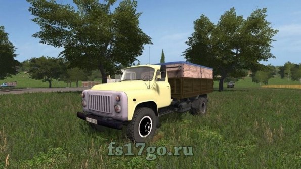 Мод «ГАЗ-53 Желтый» для Farming Simulator 2017