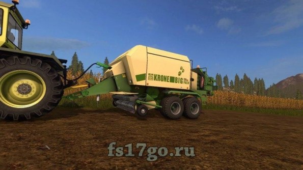 Мод «Krone BigPack 120-80 DH» для Farming Simulator 2017