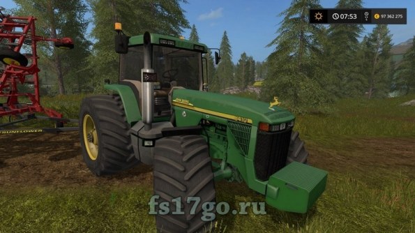 Мод «John Deere 8400» для Farming Simulator 2017