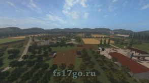 Карта «Agricultural Peninsula» для Farming Simulator 2017