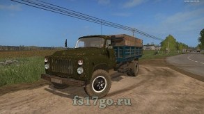 Мод «ГАЗ-53 Зеленый» для Farming Simulator 2017