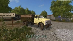 Мод «ГАЗ-53 Желтый» для Farming Simulator 2017