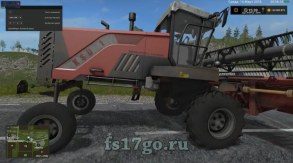 Мод «Ростсельмаш КСУ-1 и жатка» для Farming Simulator 2017