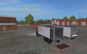 Мод «MAN автоподбор и прицеп» для Farming Simulator 2017