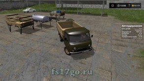 Мод Пак «УАЗ-3303 GearBox» для Farming Simulator 2017