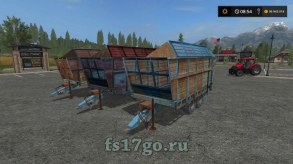 Мод старый прицеп Fortschritt T088 для Farming Simulator 2017
