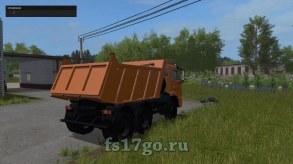 Мод «Камаз-65111 6х6 и прицеп» для Farming Simulator 2017
