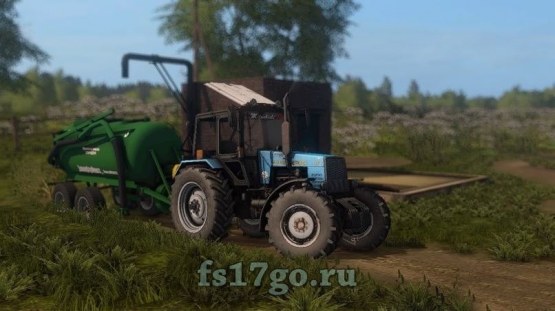 Мод РЖТ-6 (зеленая / красная) для Farming Simulator 2017