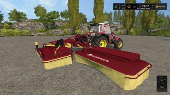 Мод косилка «КПР-9-01» для Farming Simulator 2017