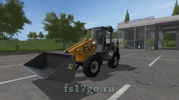 Мод погрузчик «Paus TSL 8.7» для Farming Simulator 2017