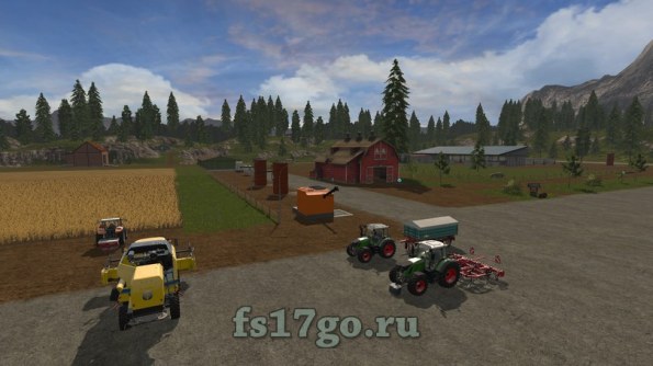 Карта «Volksvalley Map» для Farming Simulator 2017