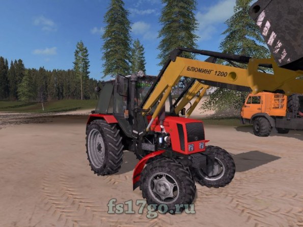 Мод «МТЗ-82 Рестайлинг MR» для Farming Simulator 2017