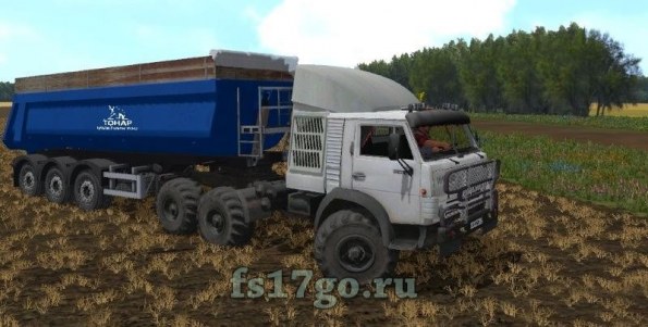 Мод «Камаз-4310 Turbo MR» для Farming Simulator 2017