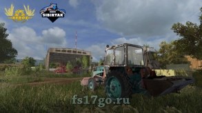 Мод «ЮМЗ-6КЛ ПКУ» для игры Farming Simulator 2017