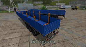Мод «Нефаз-93341-10-07 бортовой» для Farming Simulator 2017