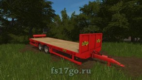 Мод «Herbst 24FT Flat Bed Trailer» для Farming Simulator 2017