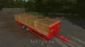 Мод «Herbst 24FT Flat Bed Trailer» для Farming Simulator 2017
