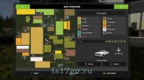 Карта «Manchester» для Farming Simulator 2017