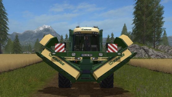 Мод «Krone Big Mower» для Farming Simulator 2017